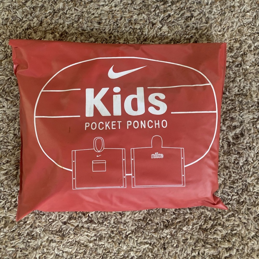 Vintage Nike Kid’s Pocket Poncho See Photos
